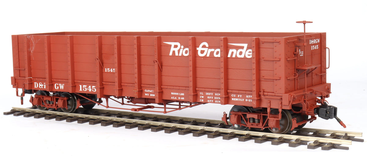 D&RGW high side gondola