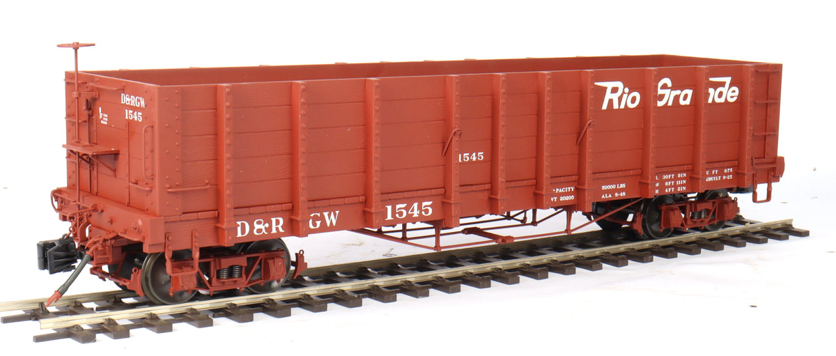 D&RGW high side gondola