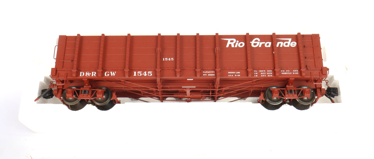 D&RGW high side gondola
