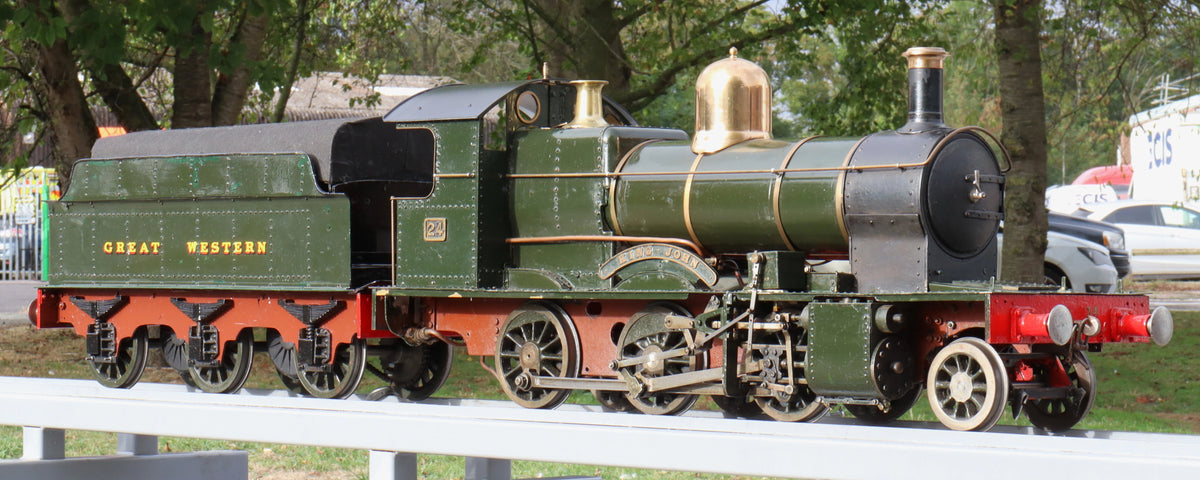 5 inch gauge 2-6-2 steam outline