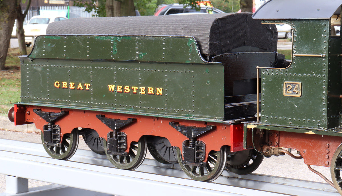 5 inch gauge 2-6-2 steam outline