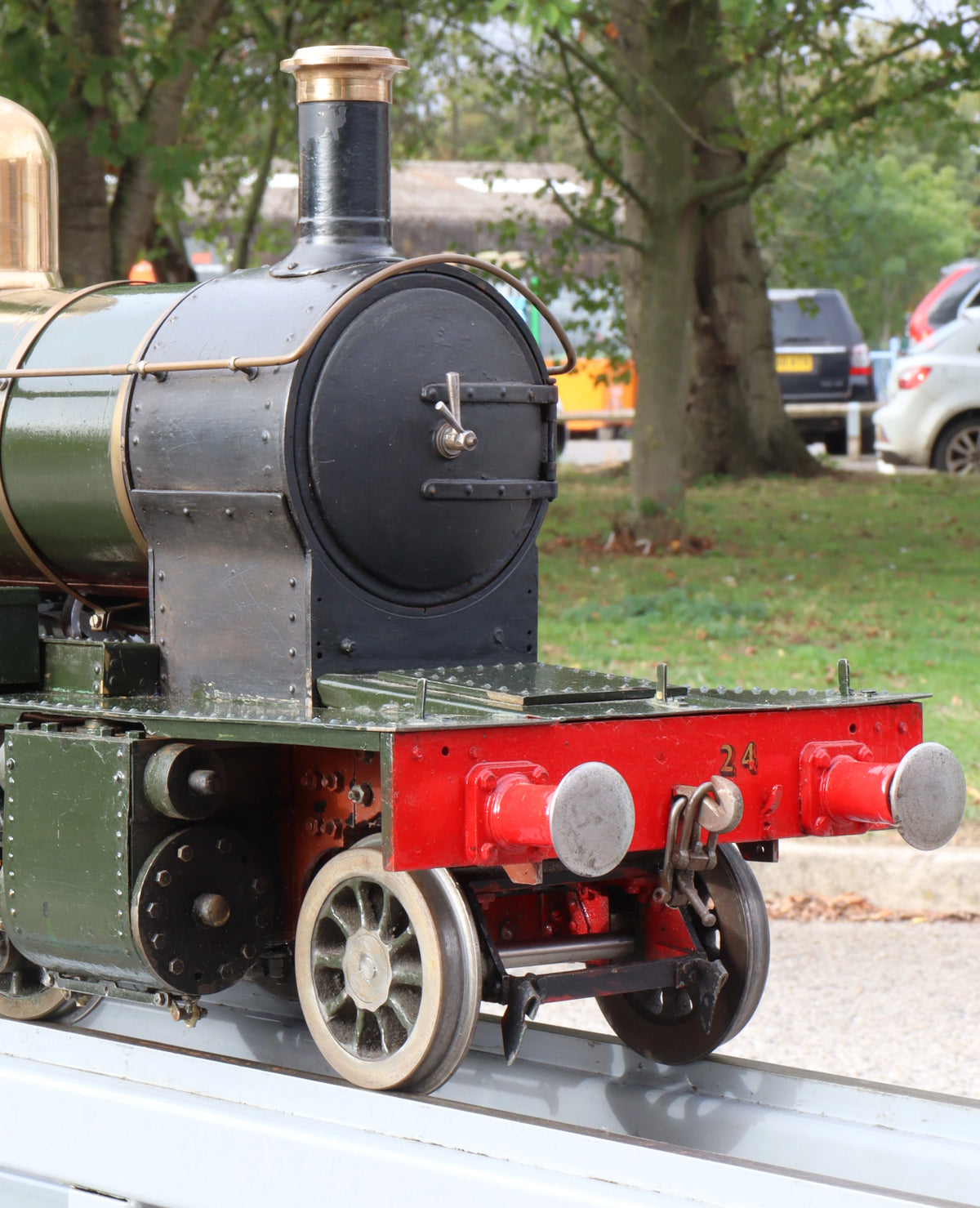 5 inch gauge 2-6-2 steam outline