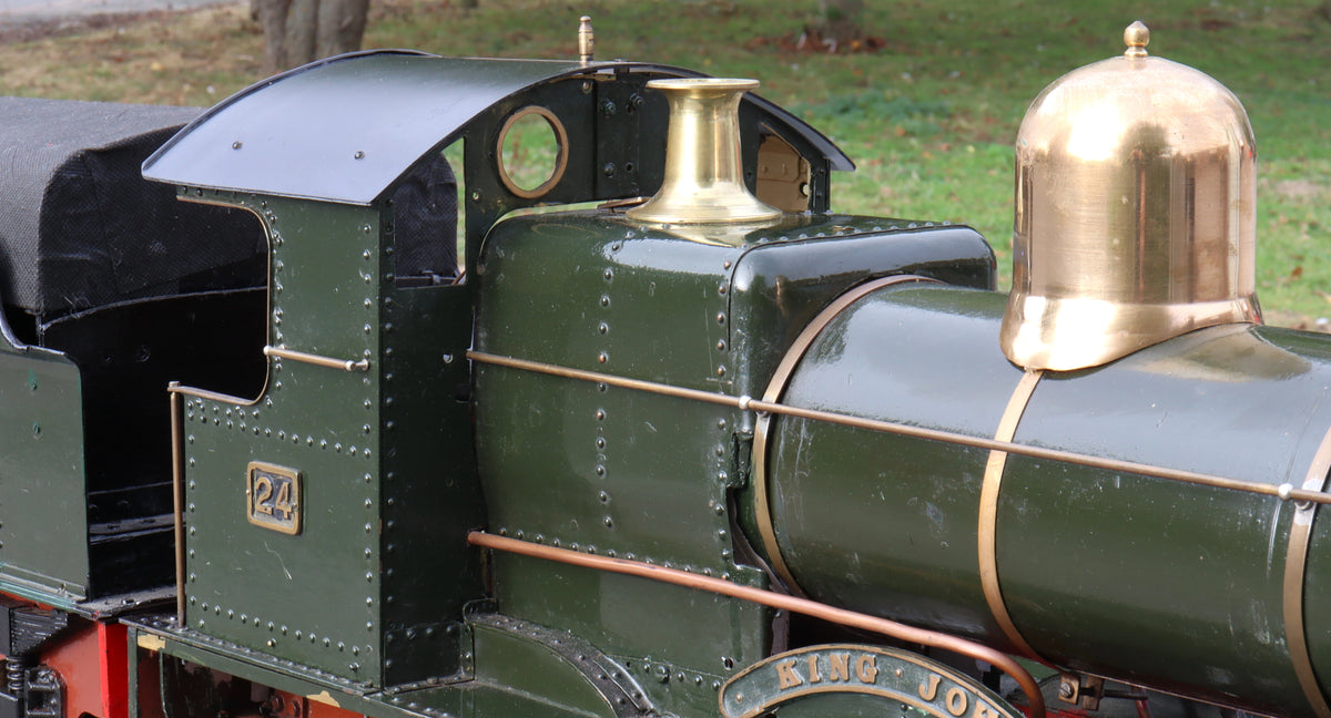 5 inch gauge 2-6-2 steam outline