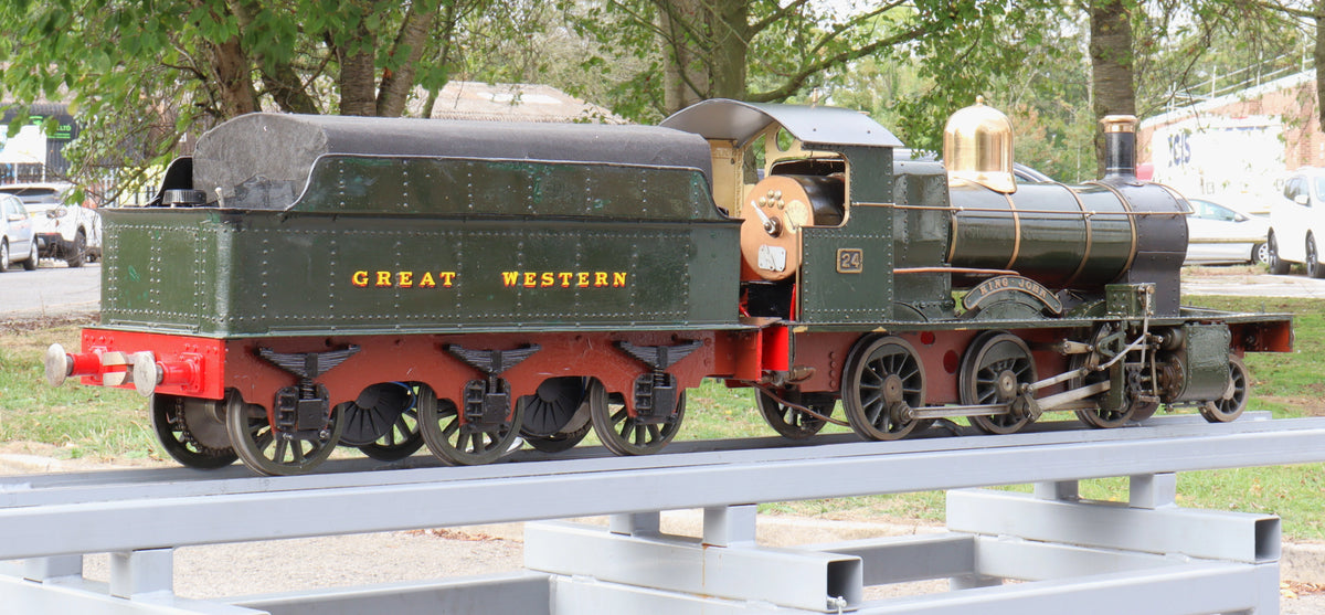 5 inch gauge 2-6-2 steam outline