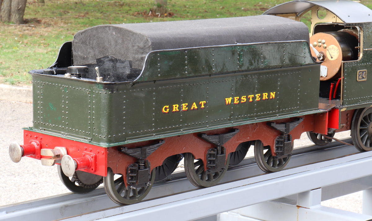 5 inch gauge 2-6-2 steam outline