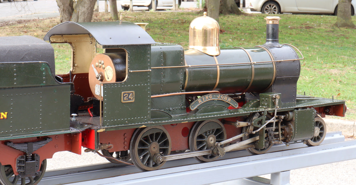 5 inch gauge 2-6-2 steam outline