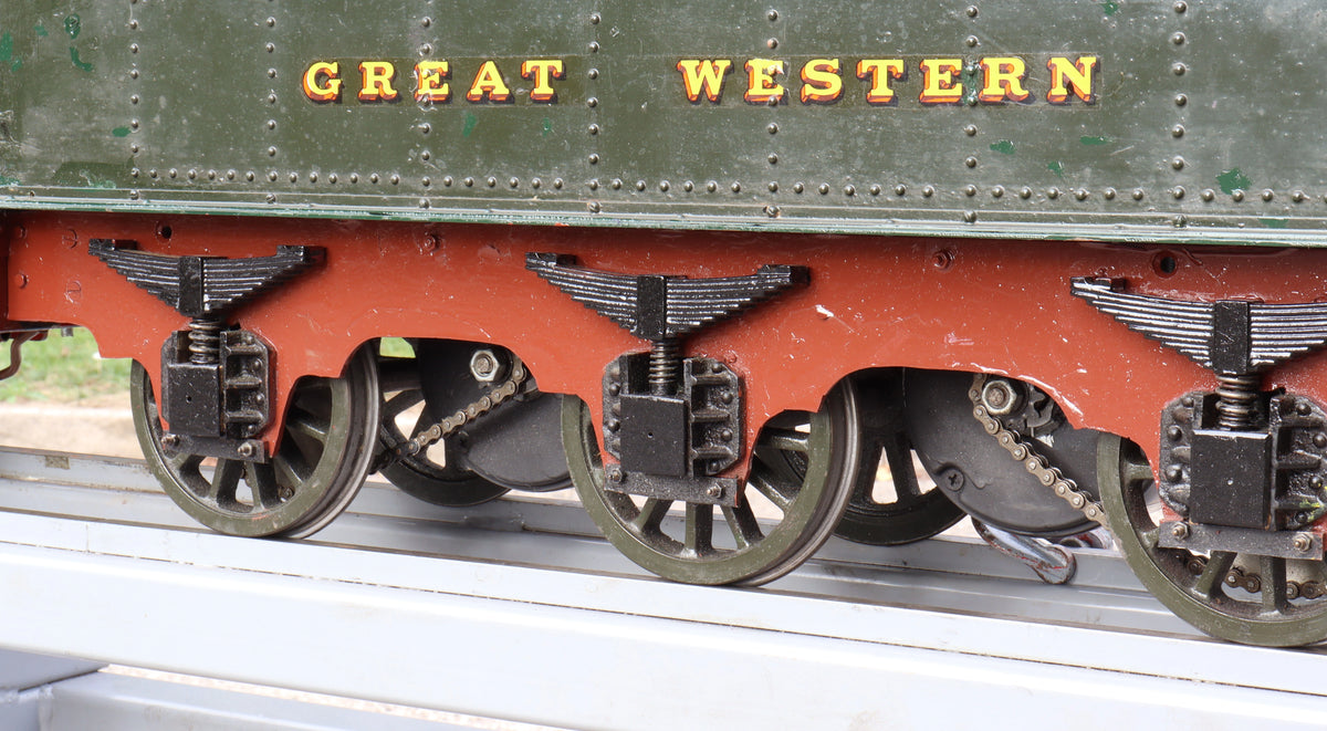 5 inch gauge 2-6-2 steam outline