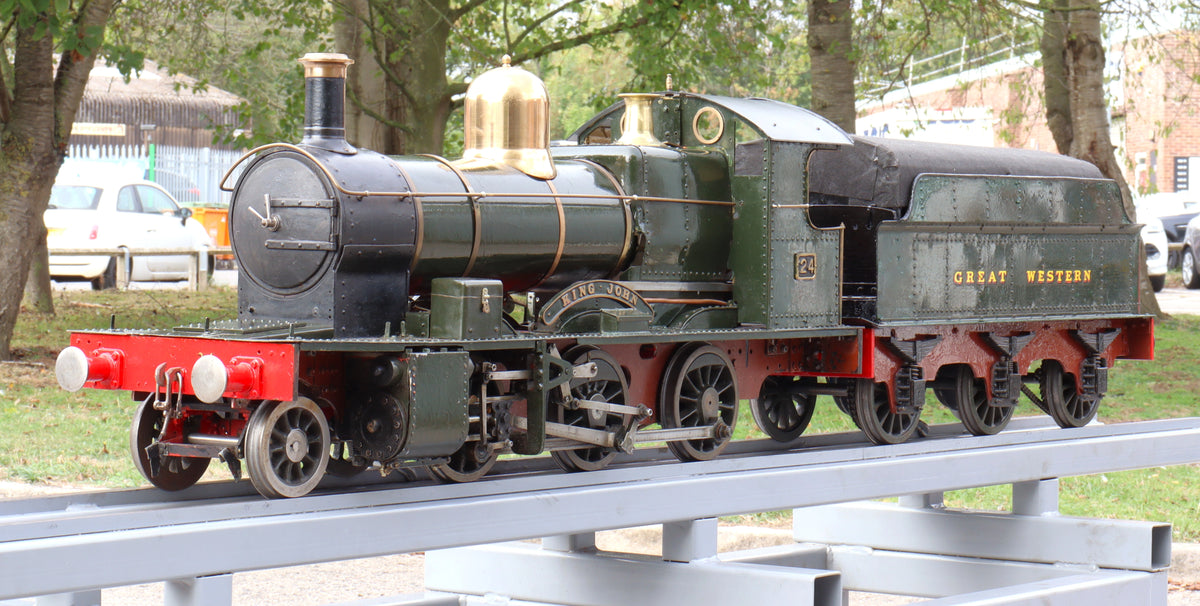 5 inch gauge 2-6-2 steam outline