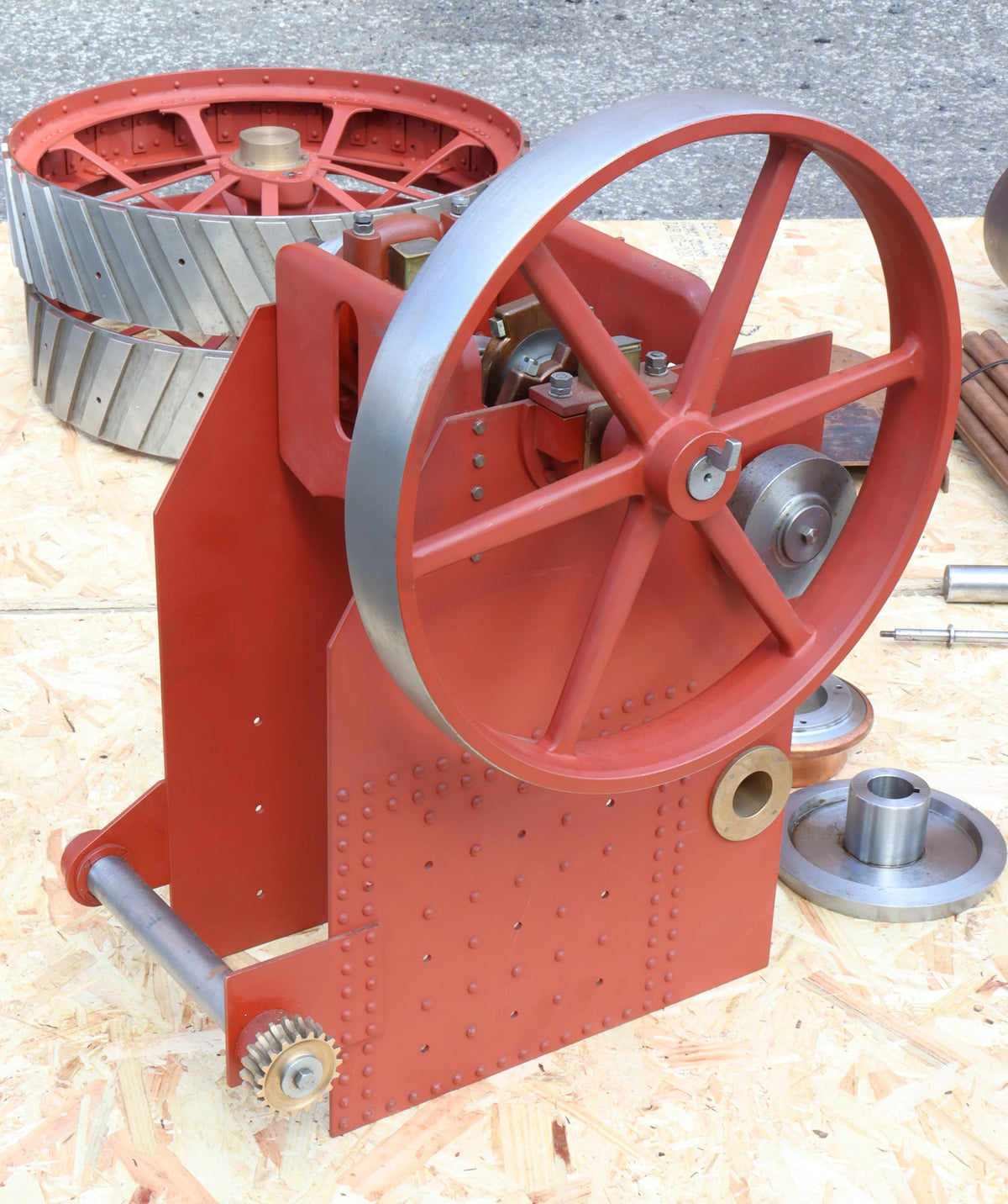 3 inch scale Burrell agricultural engine