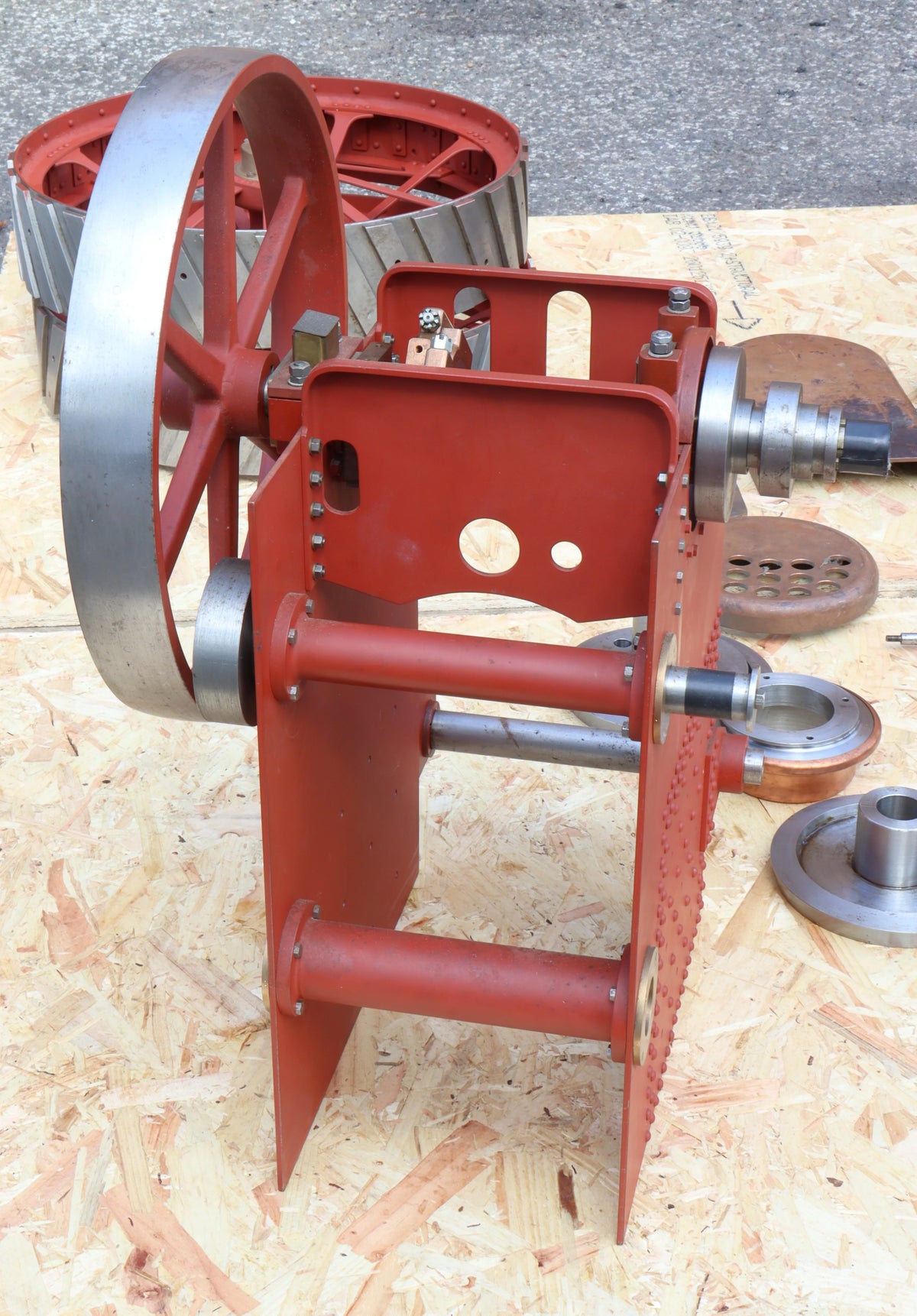 3 inch scale Burrell agricultural engine