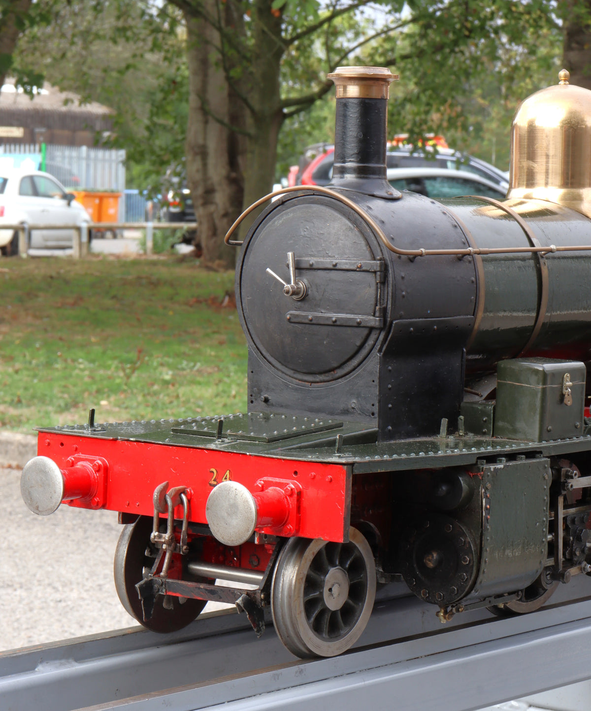 5 inch gauge 2-6-2 steam outline